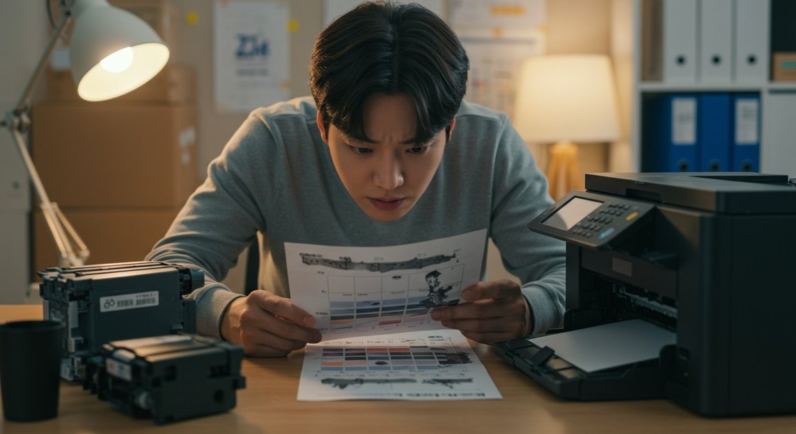 프린터 글씨 겹침, 원인부터 정확히 파악하기