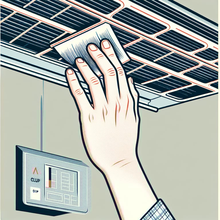 삼성 시스템 에어컨 필터청소법 핵심정리