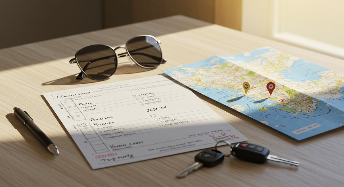 1박 2일 여행 계획 전 필수 체크리스트