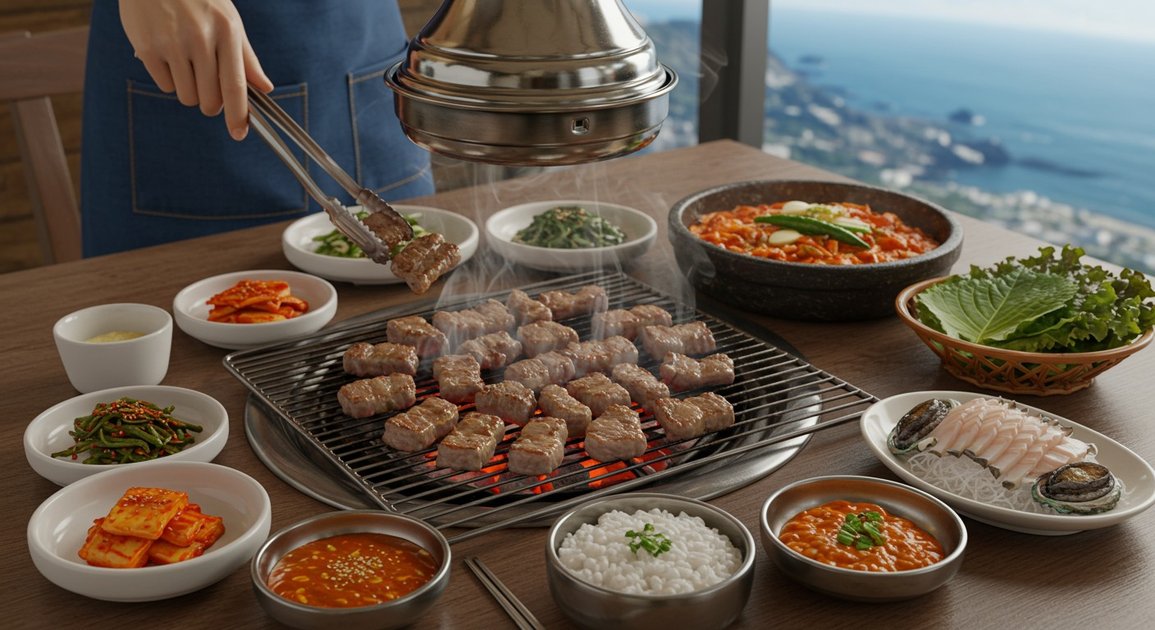 렌터카 반납 전, 마지막 만찬