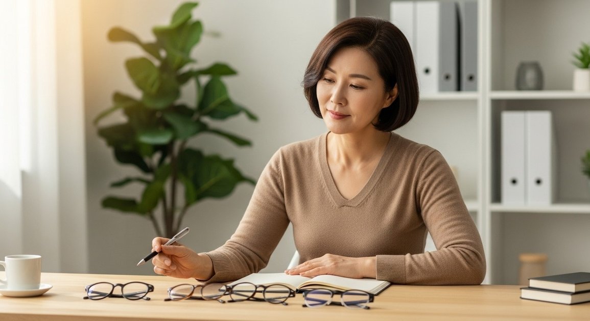 실패 없는 다초점안경 선택을 위한 체크리스트