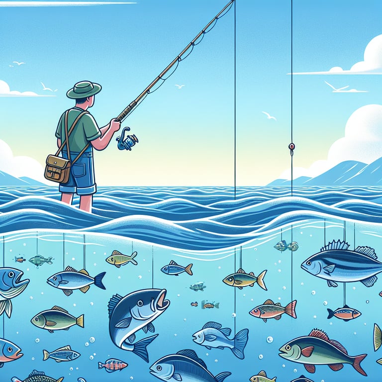 바다루어낚시 인기 대상어 정리