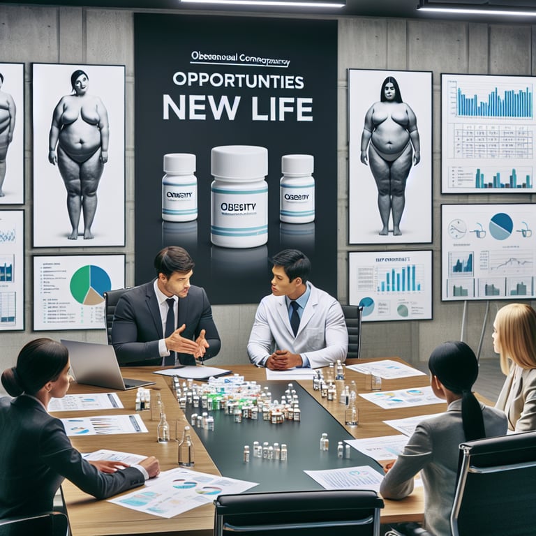 주사로 살을 빼는 혁신적인 비만치료제, 위고비와 젭바운드의 경쟁