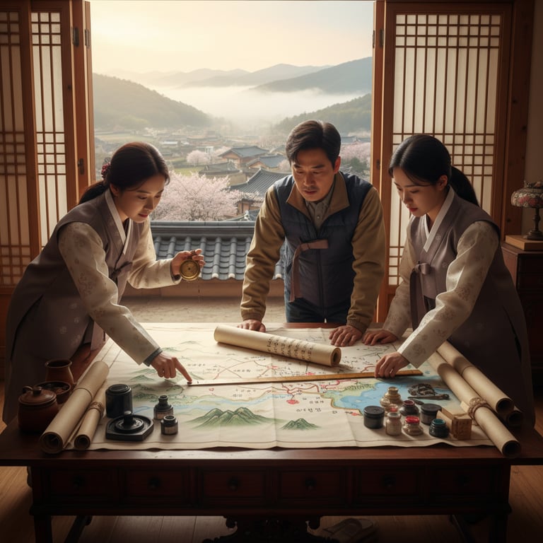 2. 지도 작성 준비