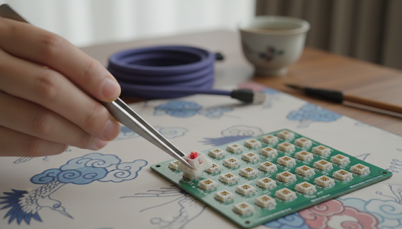 키보드의 두뇌, 심장과 같은 'PCB 기판'