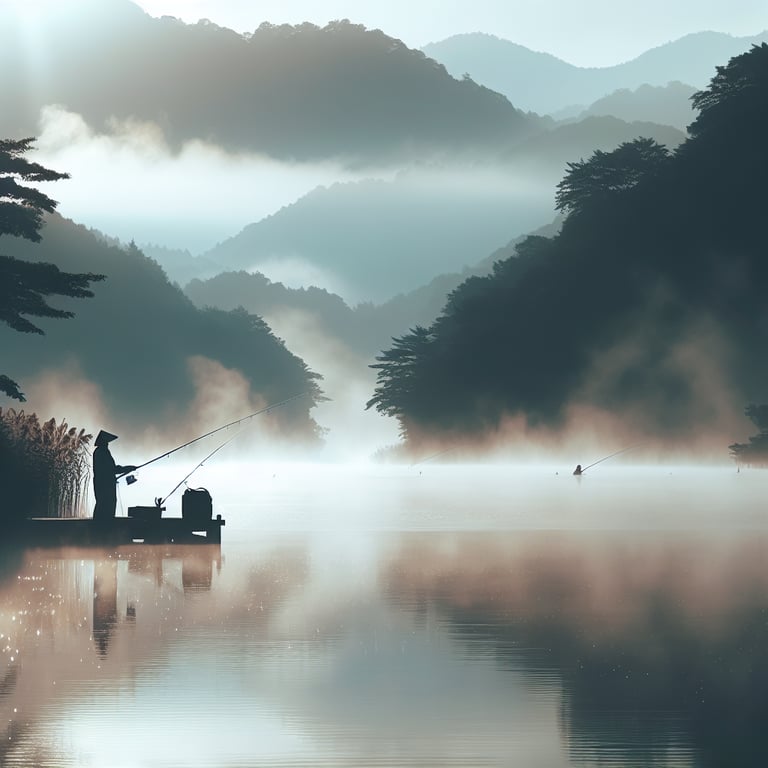 계절별 낚시 입질 시간대 총정리