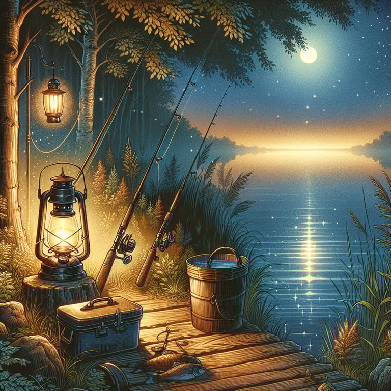 밤낚시 준비물과 안전수칙 총정리