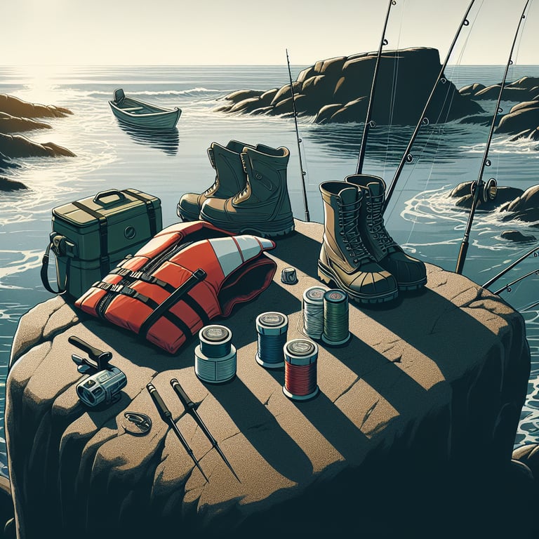 갯바위 낚시 필수 안전장비 체크리스트