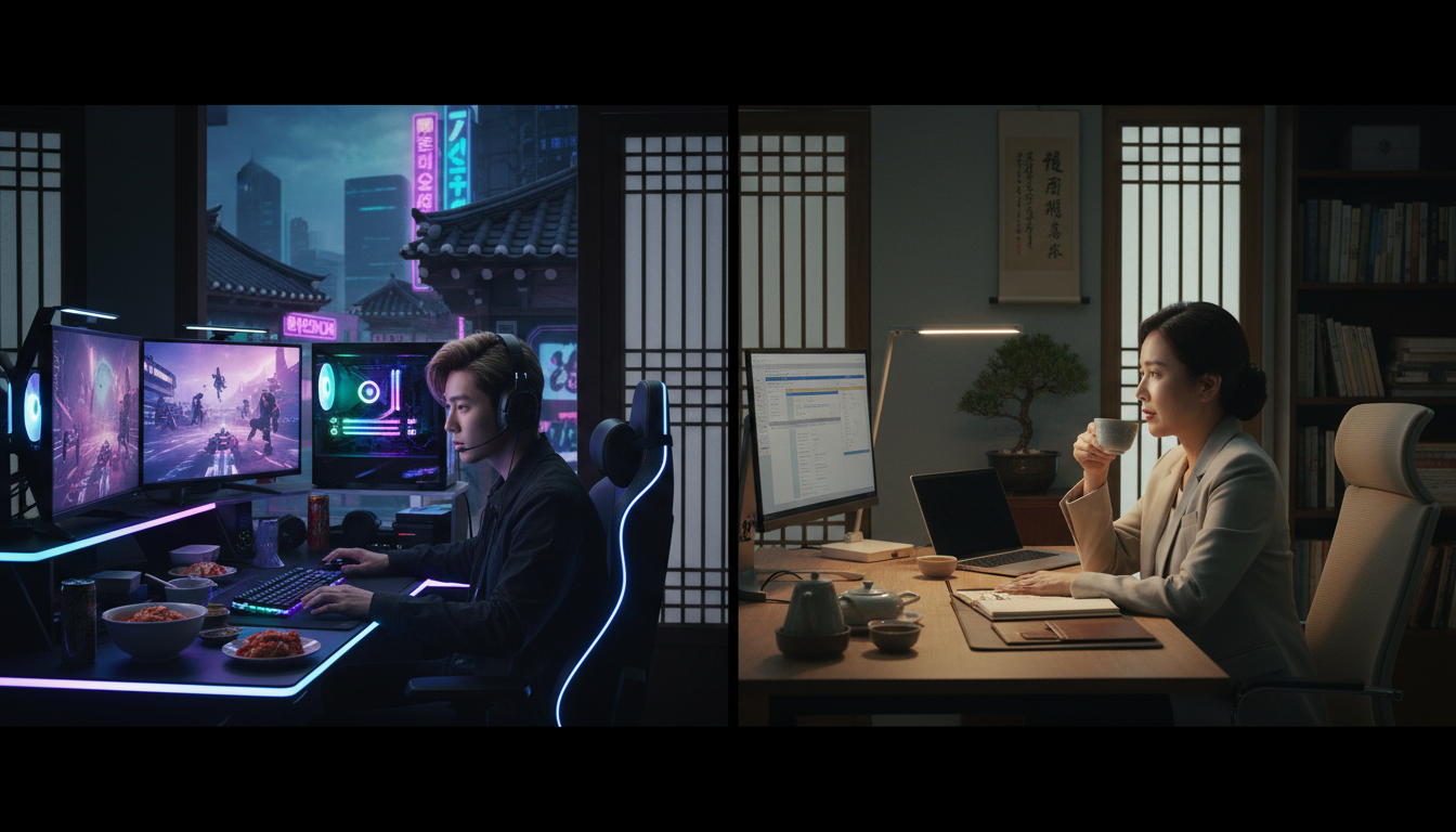 책상 위 존재감: 디자인과 소재의 차이