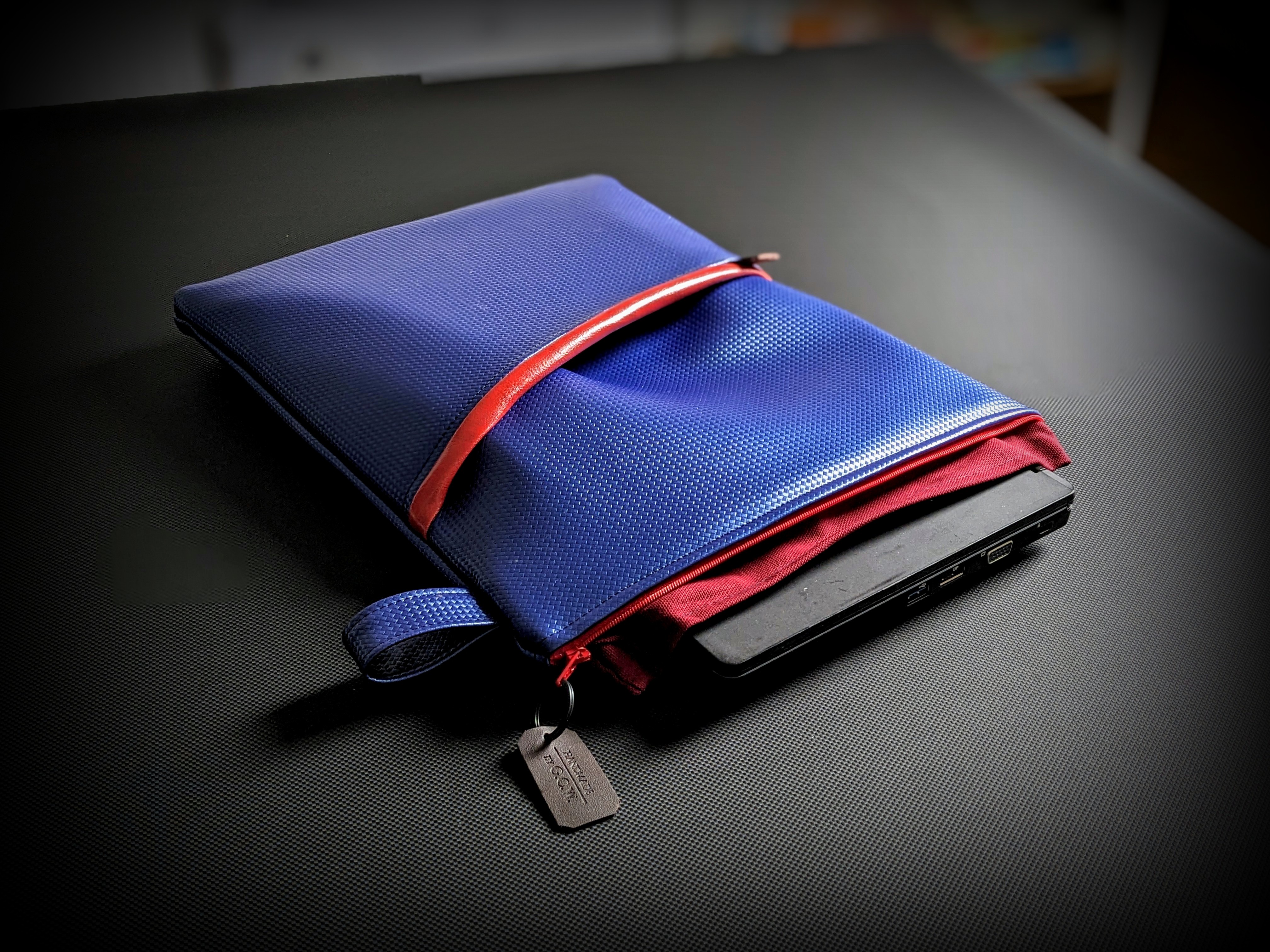 Handmade Premium Keyboard Bags - Carbon Blue (Open orders until Aug. 24th) image 5
