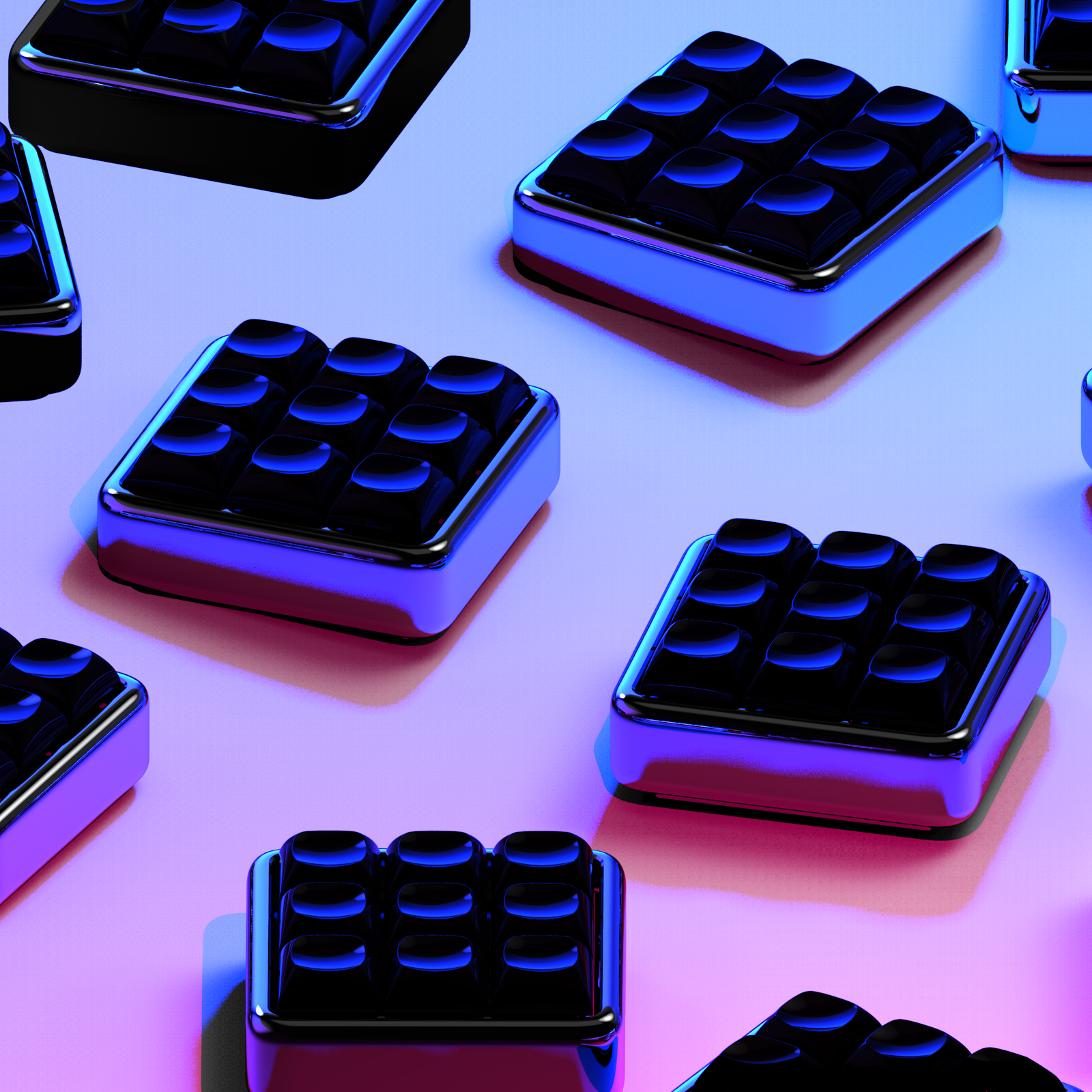 Treasure Type-9 ( Series II ) - Macropad USB-C HotSwap 9 Keys