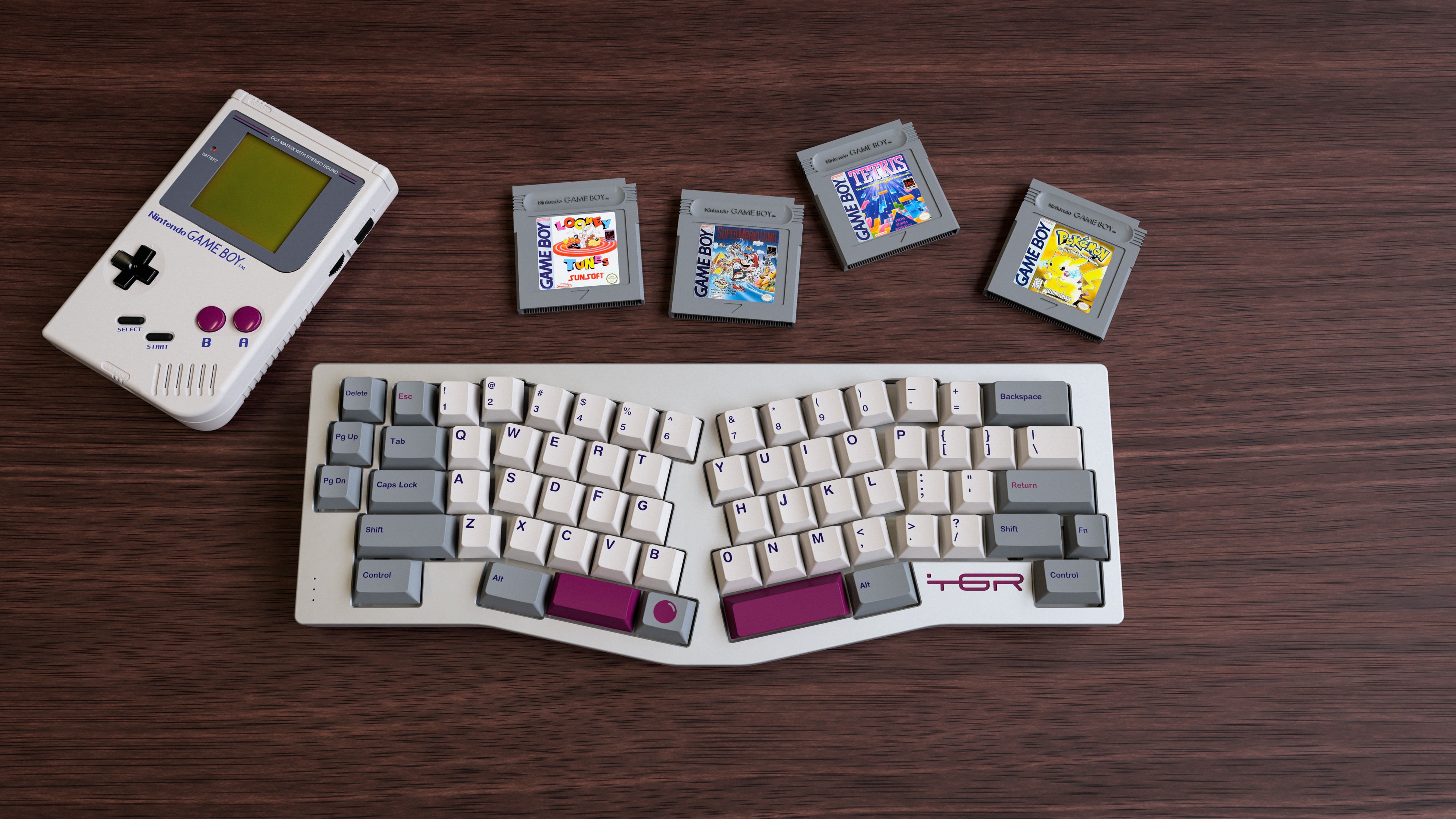 GMK DMG - A Gameboy inspired keyset FINAL DAY MOQ REACHED