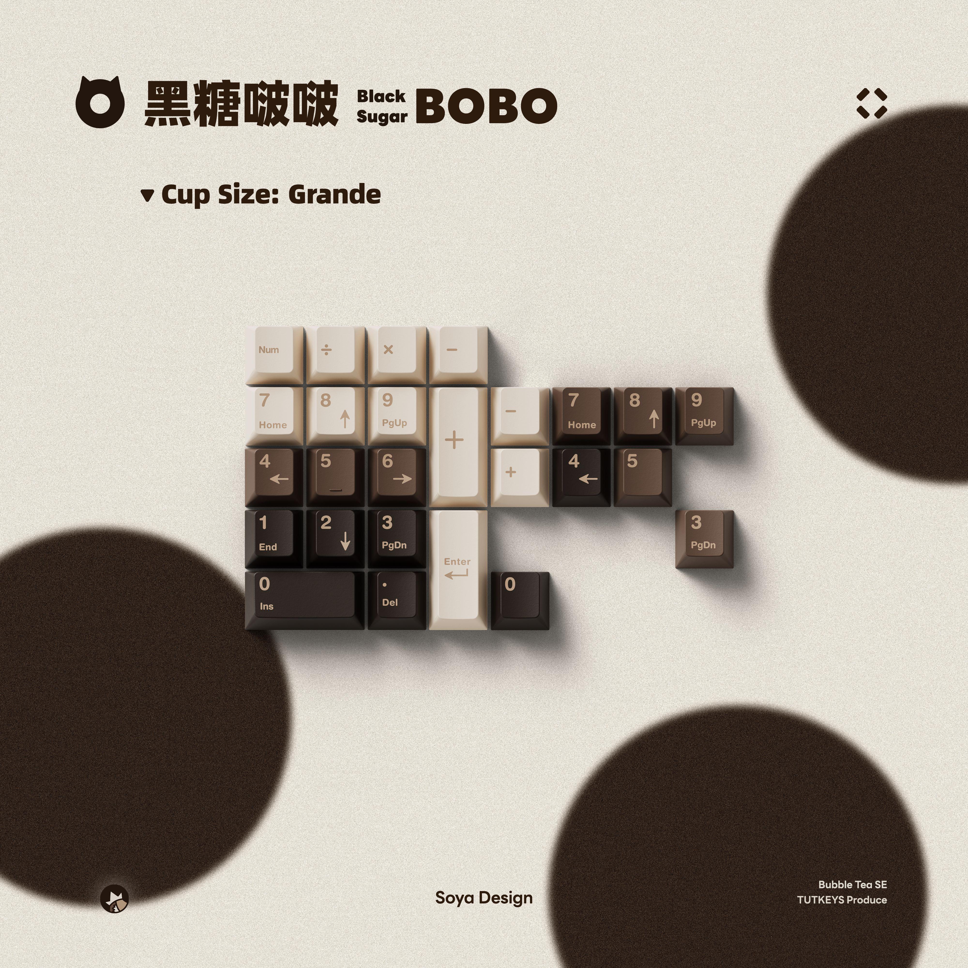 TUTKEYS Black Sugar Bobo Keycaps image 11