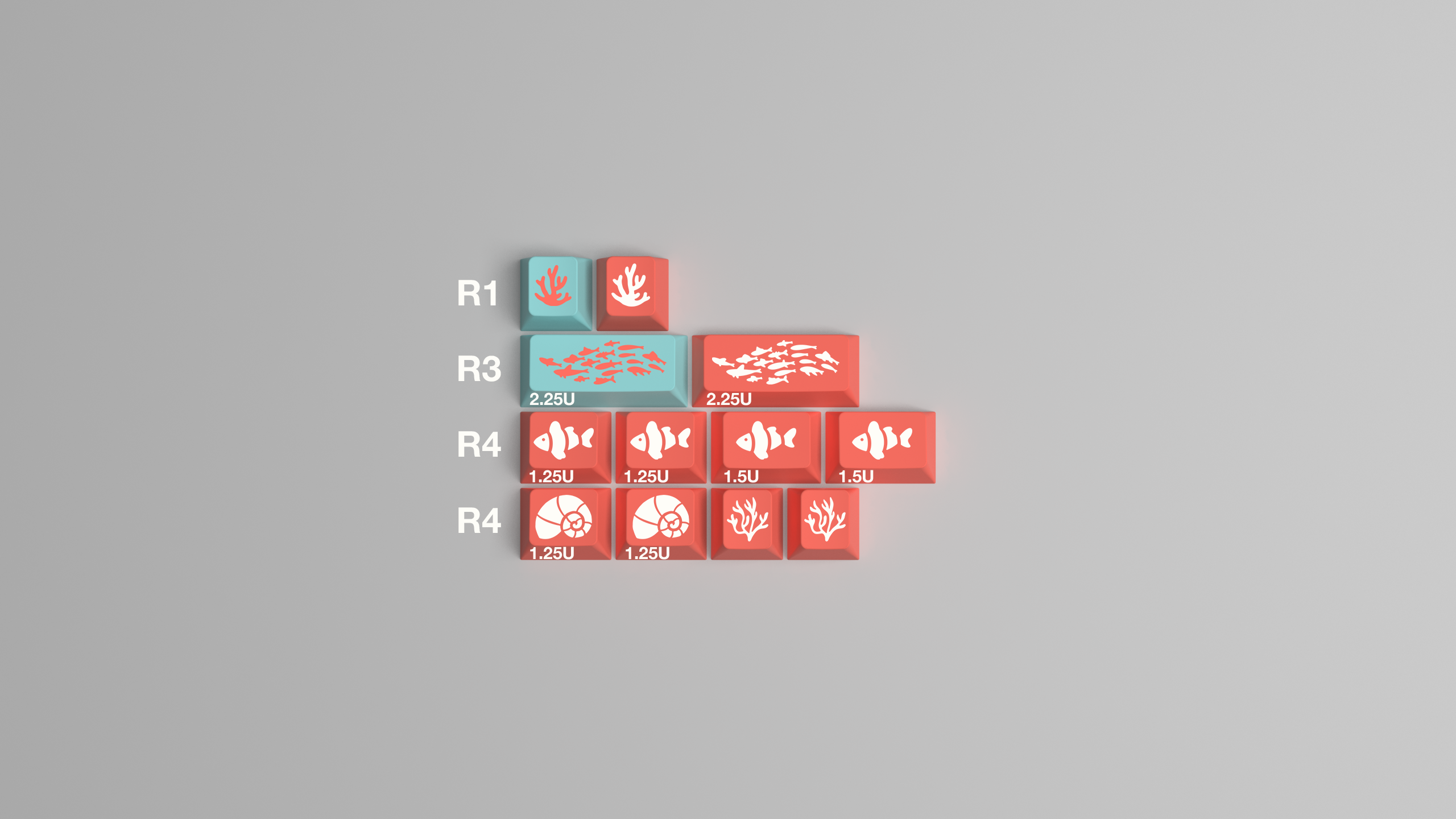 GMK Coral - $650 Donated to Coral Reef Alliance (Finished) image 14