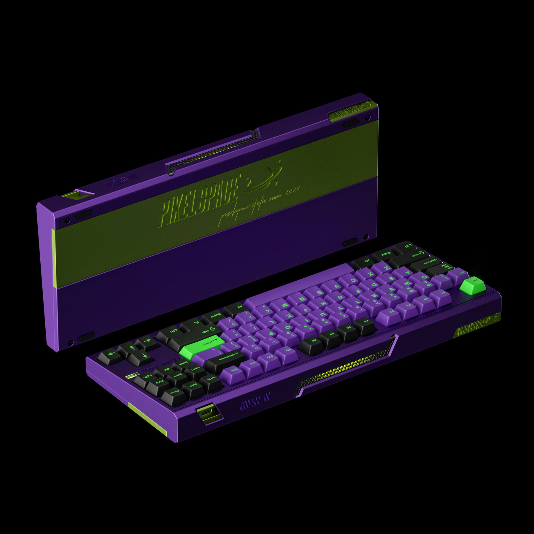 PIXELSPACE STUDIO X KBDFANS ENDLESS-80 MECHANICAL KEYBOARD DIY KIT image 10