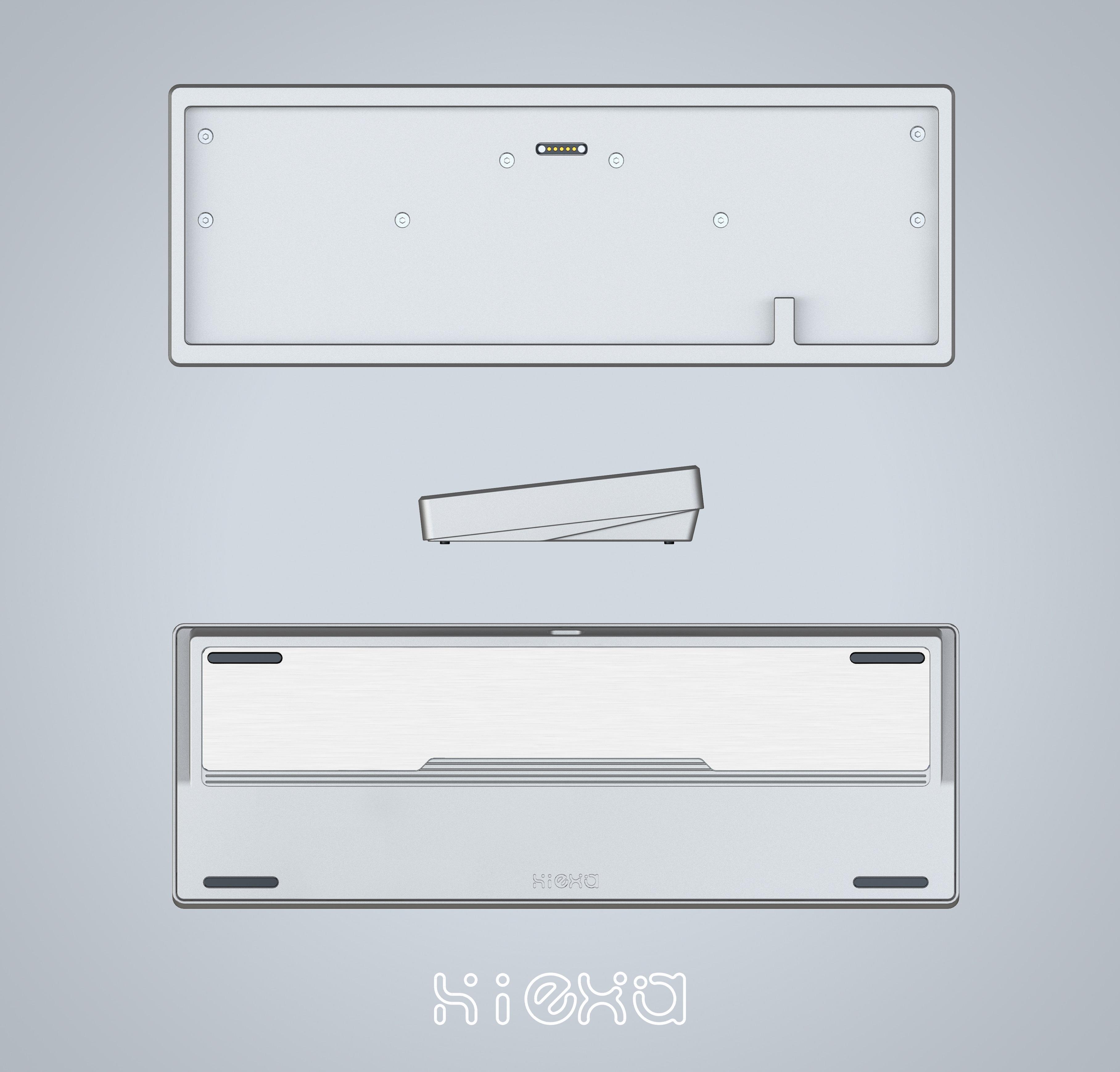Hiexa V65-Ball Catch Magnetic Connector Tri-mode Full CNC Custom Keyboard image 9