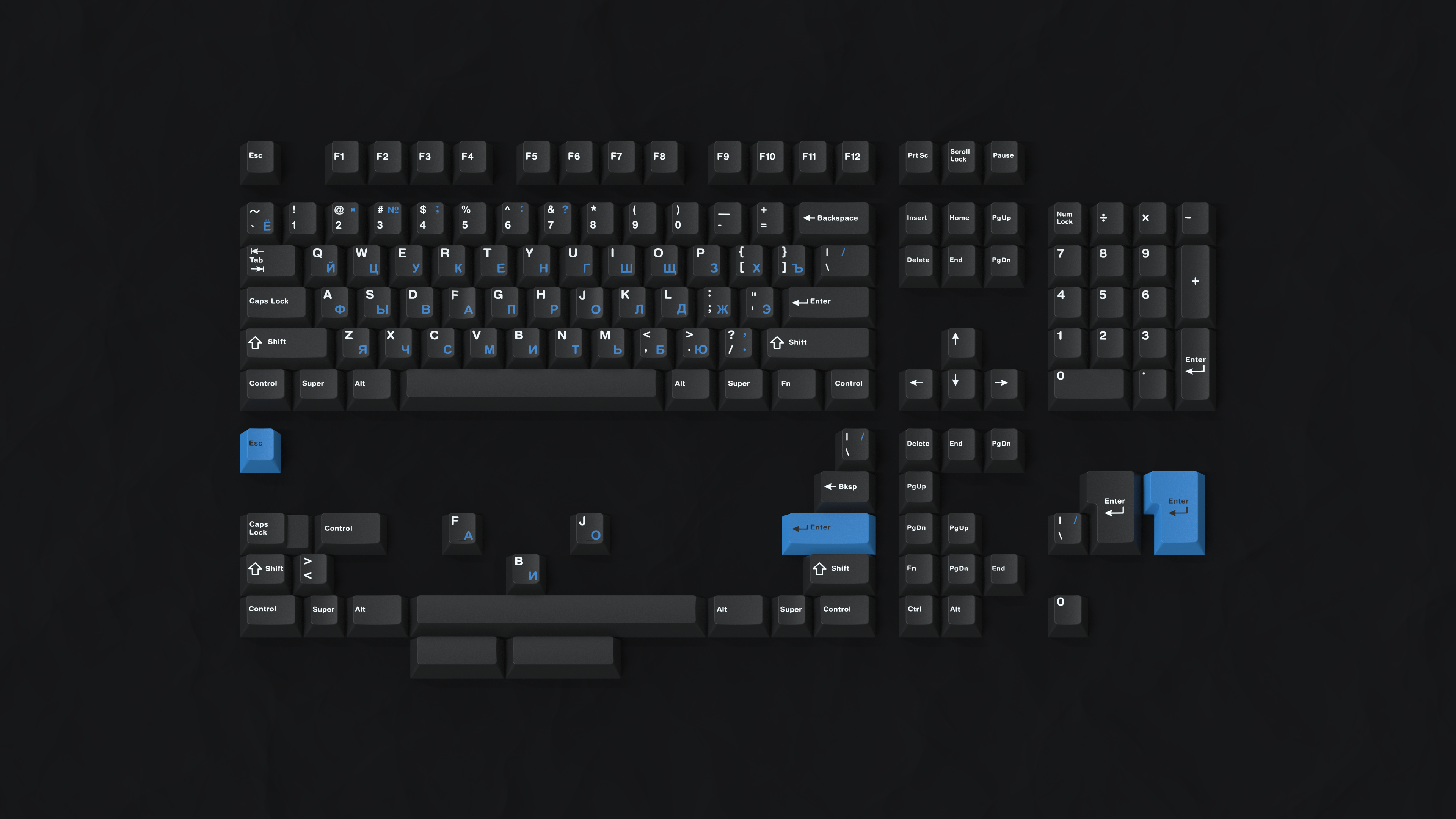 IFK Dark Cyrillic - Shipping, Extras available