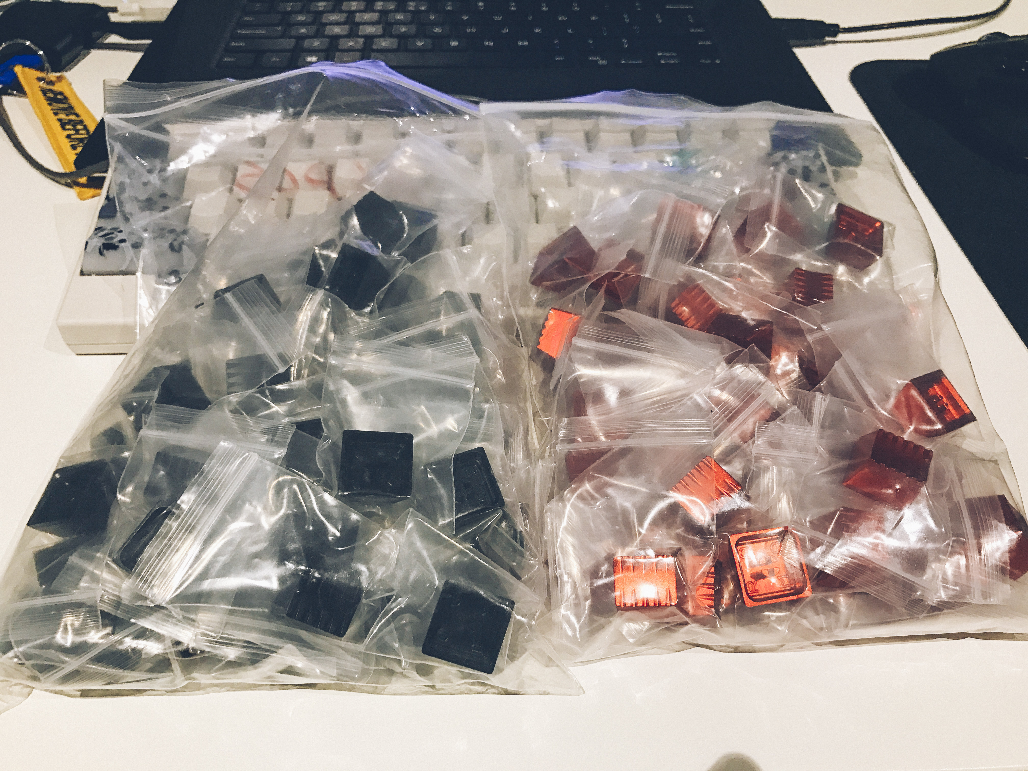 RAMA WAVE ANODIZED BLACK CNC KEYCAP [SHIPPING] image 9