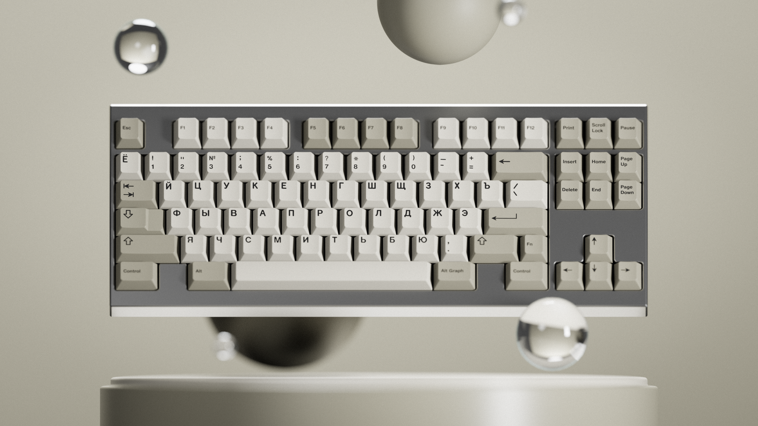 GMK CYL Классика (Classic) - Mono-Cyrillic alphas kit. GB STARTED! image 7