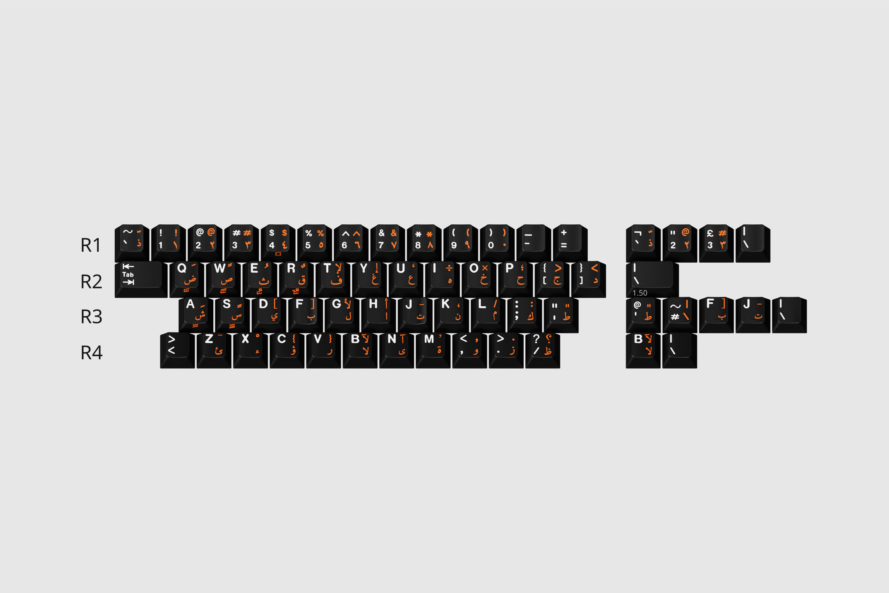 GMK WOB Arabic Addon Kit (kit update)
