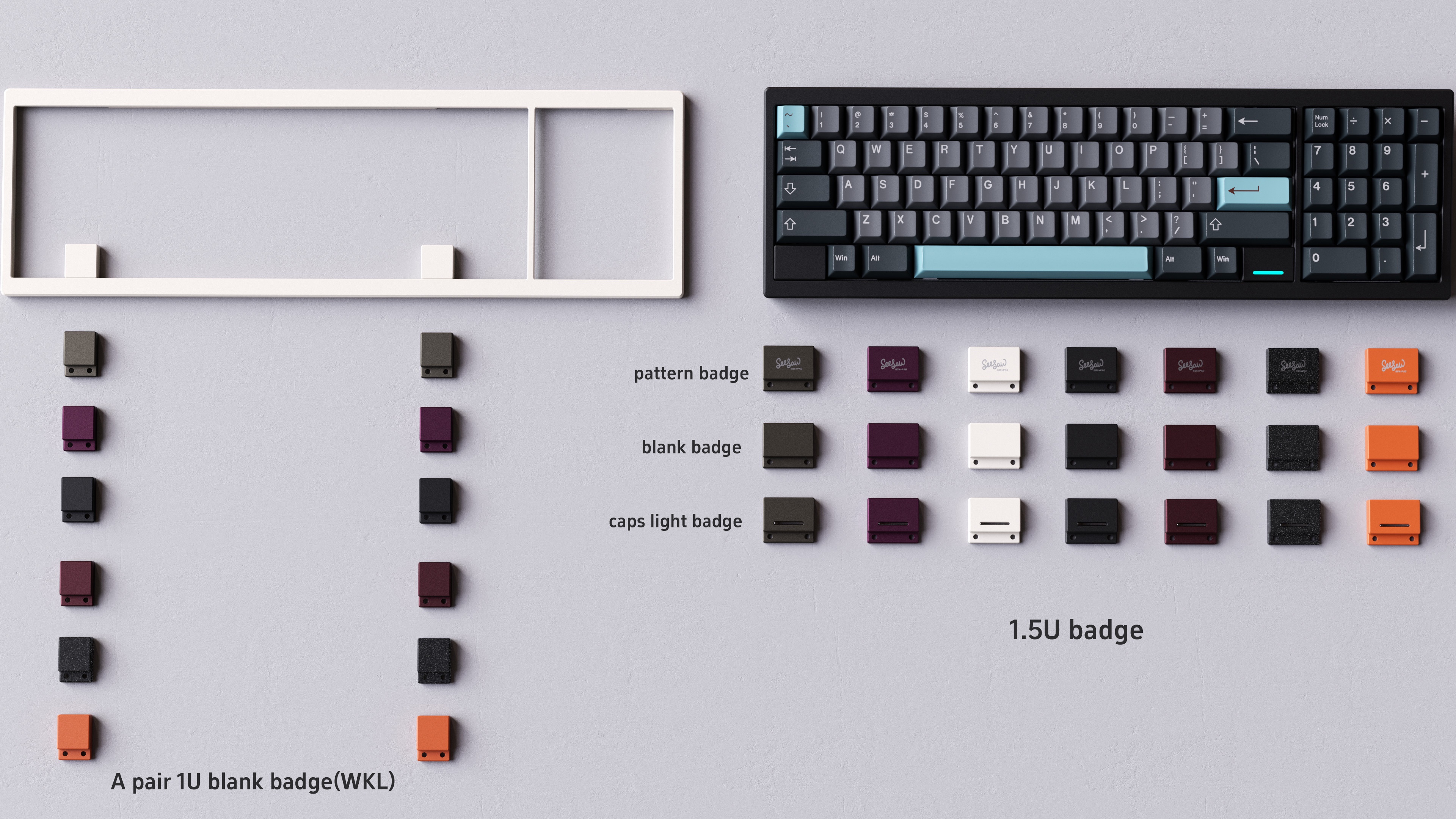 【IC】Flip 6P,60%+Pad,Normal/Southpaw/HHKB/WKL multiple layouts in a keyboard image 4