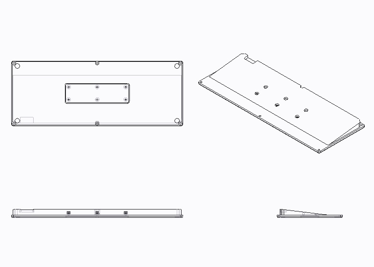 Doyu Studio Chiwi60 kit R2 - a 60% kit [DLC Stainless Steel][ED Aluminum] image 10