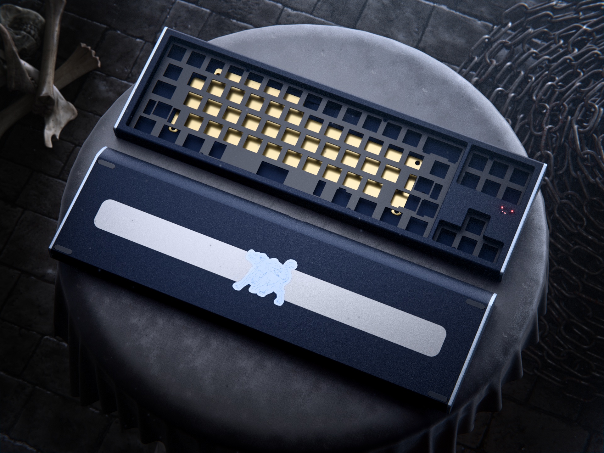 Cerberus FRL TKL Keyboard - With Glowing Eyes! image 25