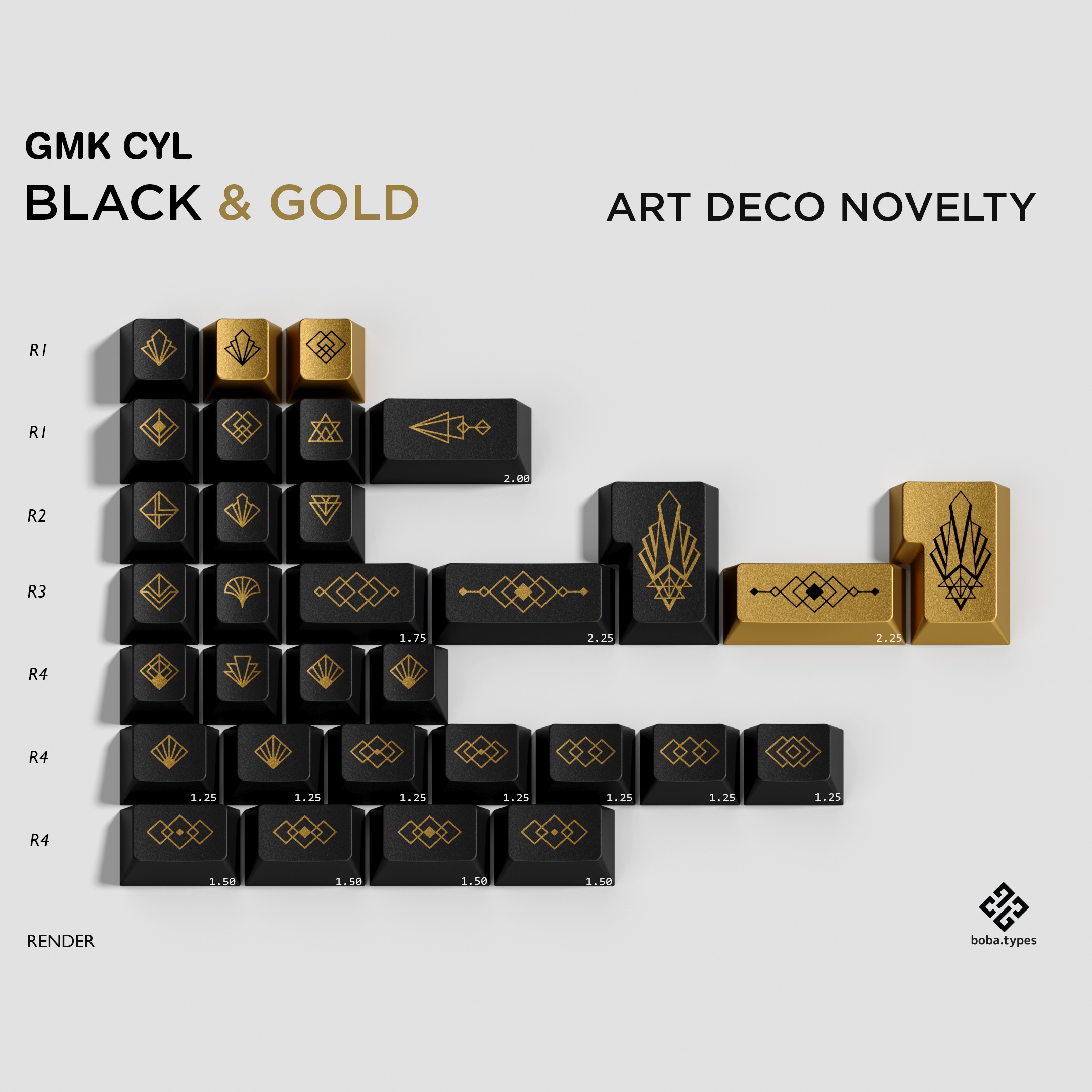 GMK Black & Gold (Feb 20 - Mar 20) image 7