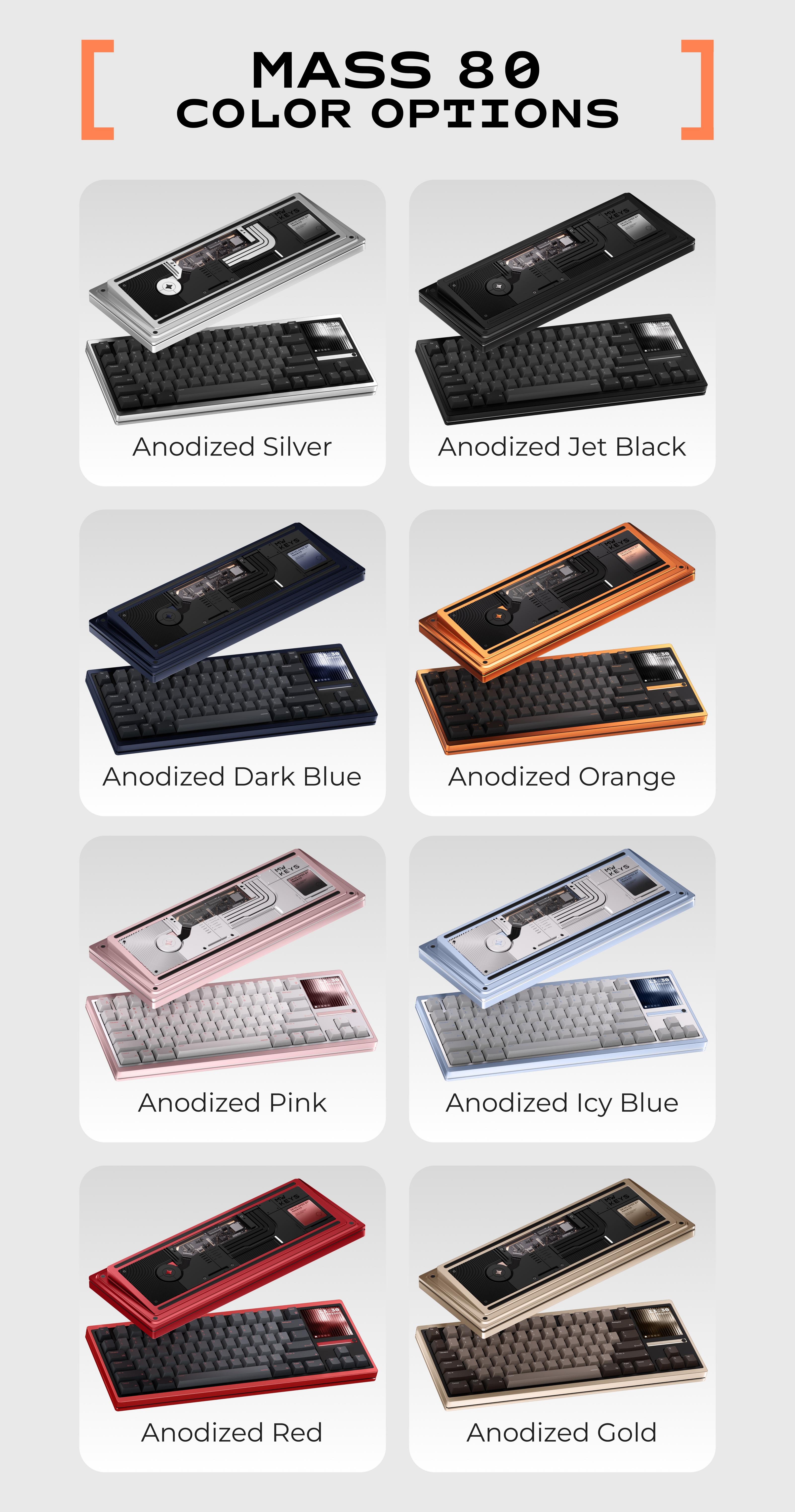 MASS 80: The Smartest Keyboard with Interactive Screen [GB live!] image 8