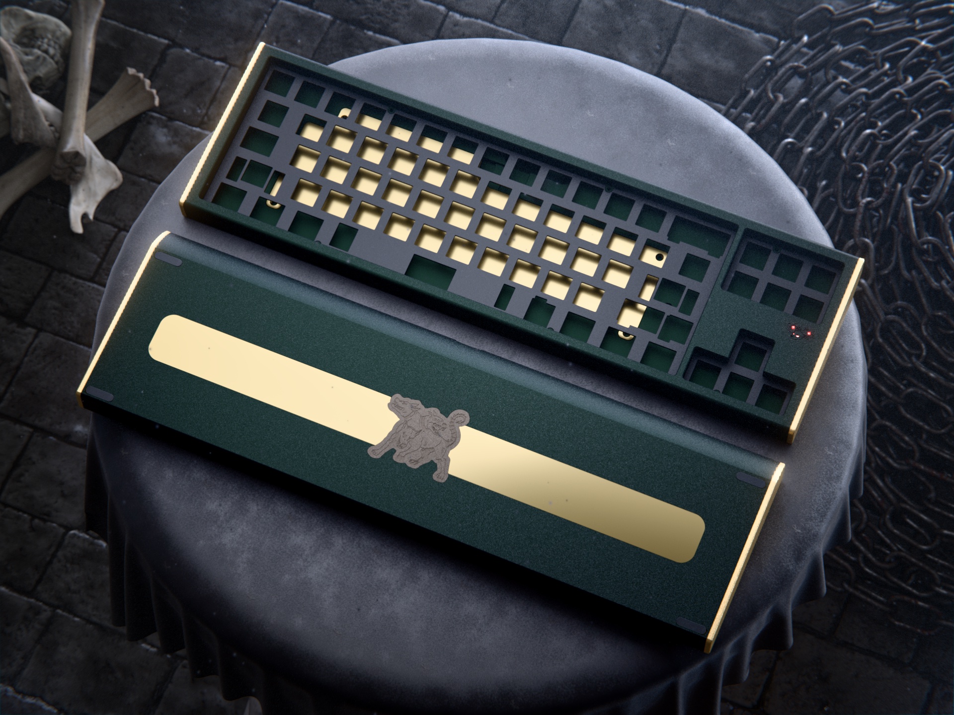 Cerberus FRL TKL Keyboard - With Glowing Eyes! image 28