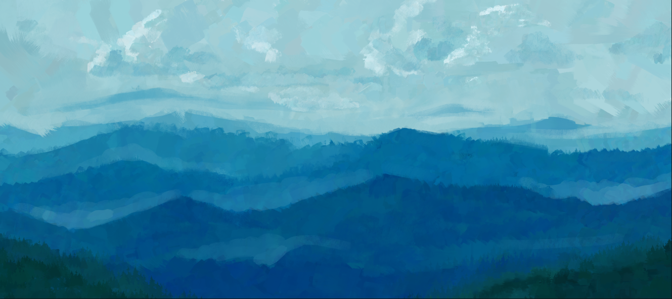 Blue Ridge Mountains Deskmats image 2