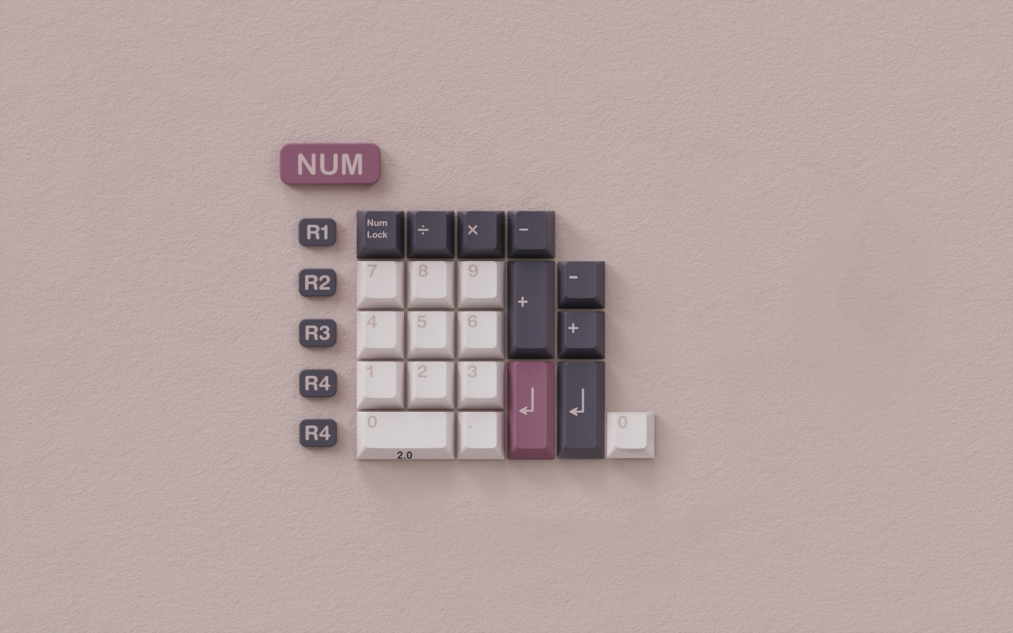 EPBT Doll Doubleshot PBT Keycaps Set ALOHAKB image 5
