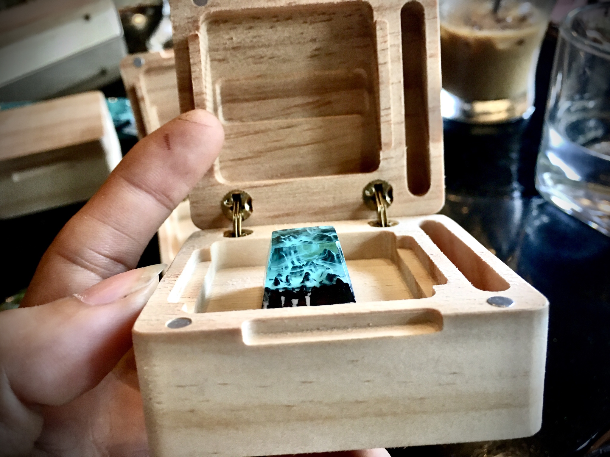 Keycap Artisan - Snow Valley and Mysterios forest image 6