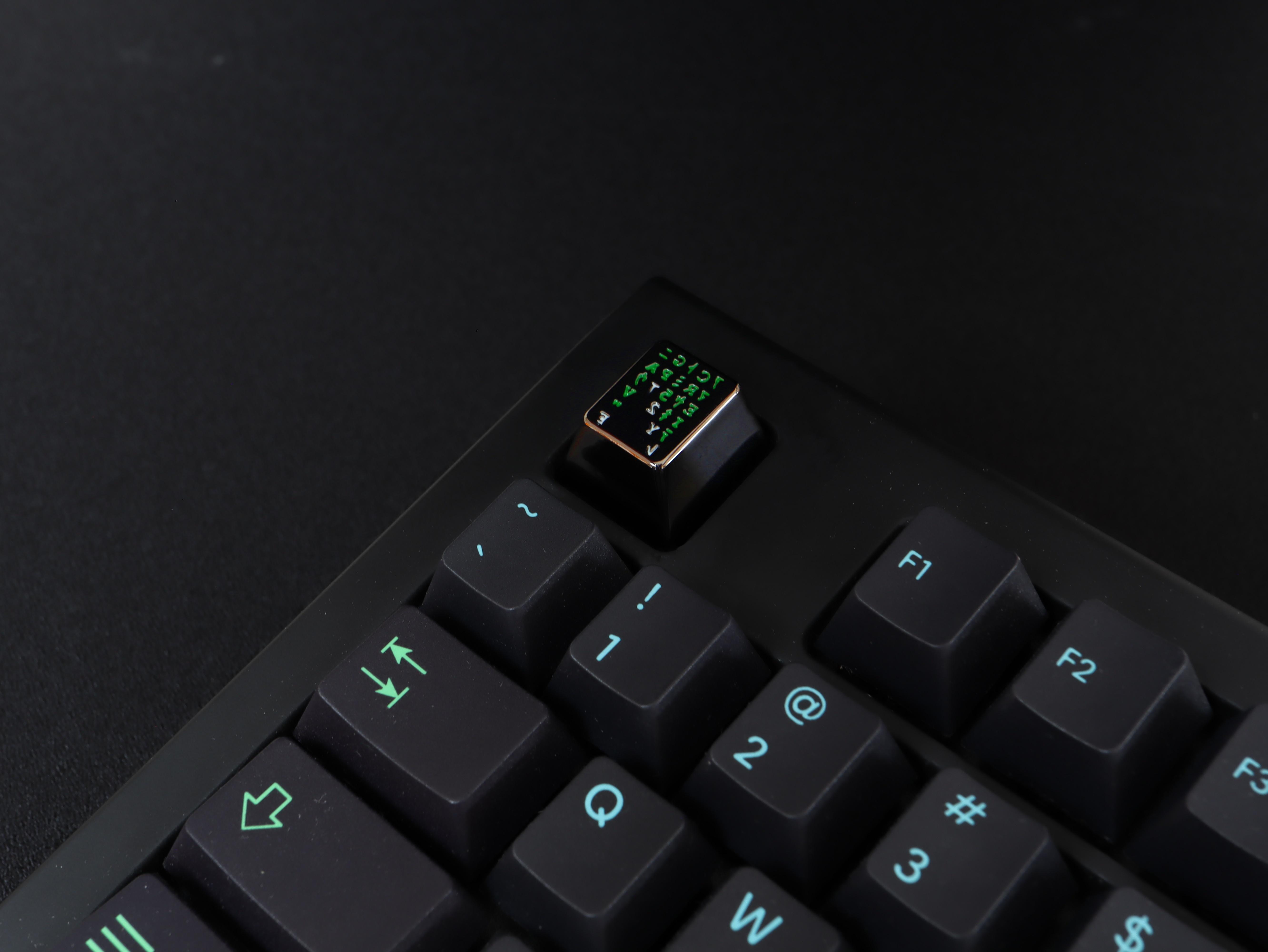 Digital Rain Artisan - Escape The Matrix - Terra Keycaps image 3