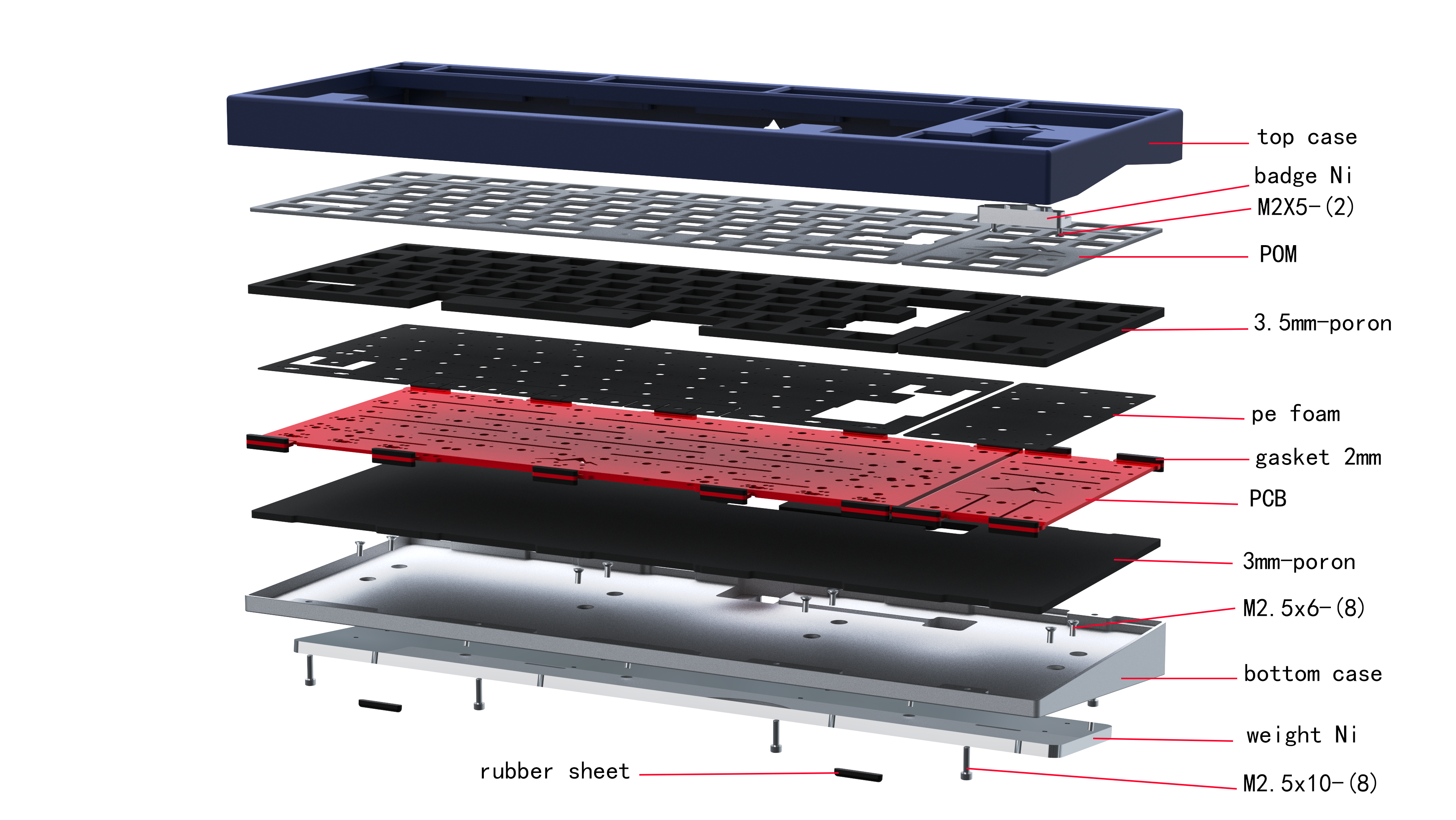 Glacier80 - Glacier themed F13 TKL image 8