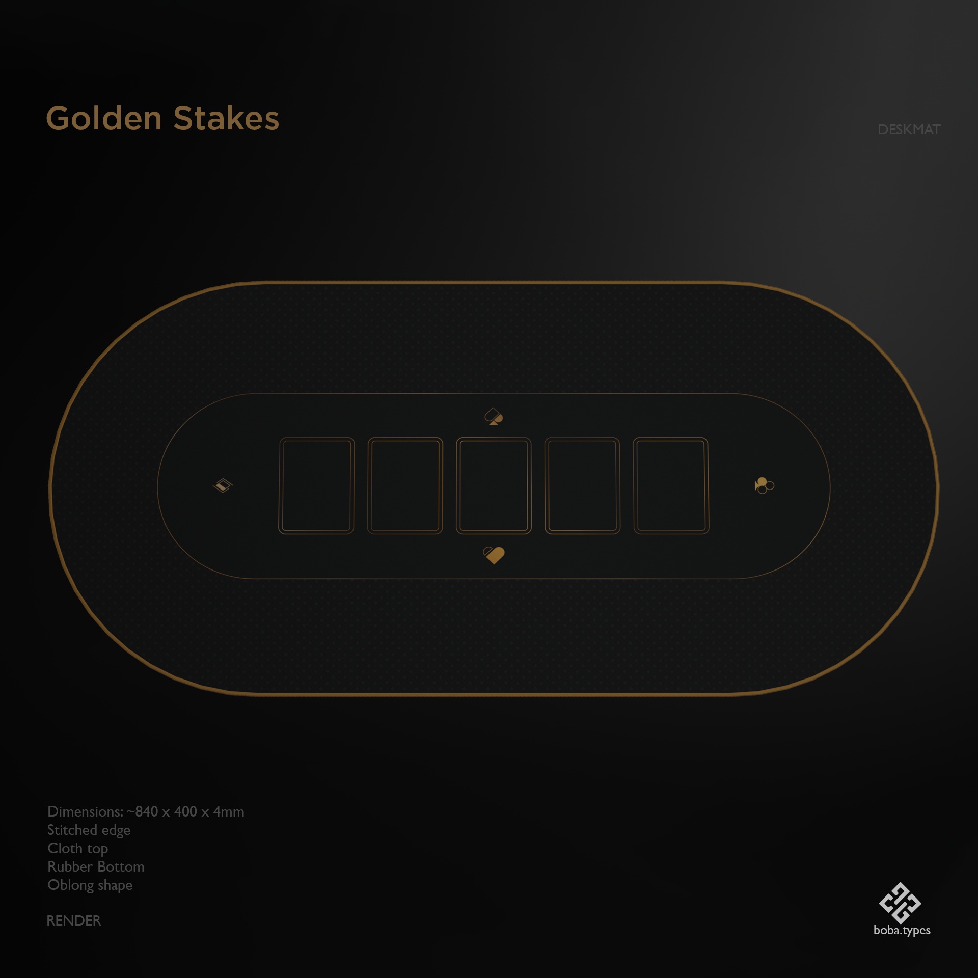 GMK CYL Black & Gold | GB live 'til 20th March - New deskmats/renders! image 16