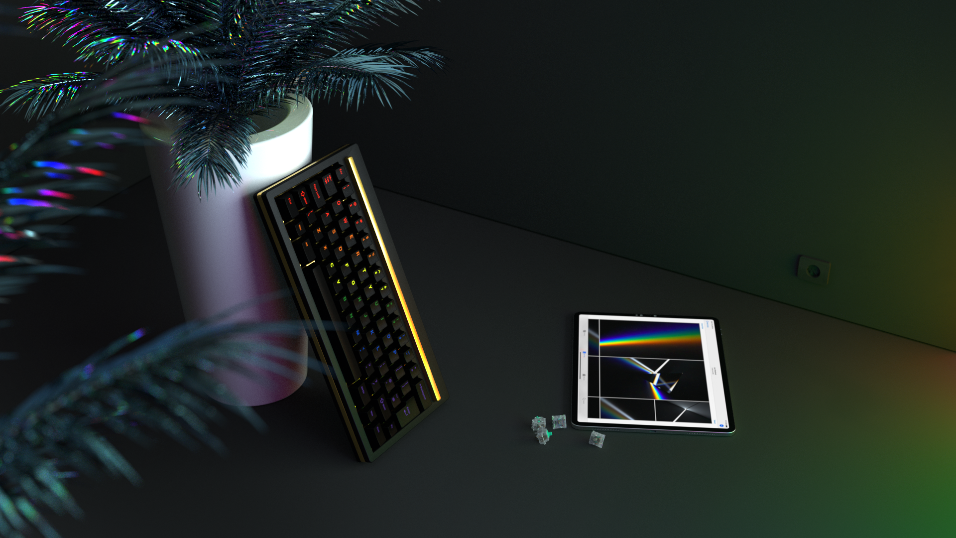 GMK Midnight Rainbow - Shipping to Vendors July 2021 image 15