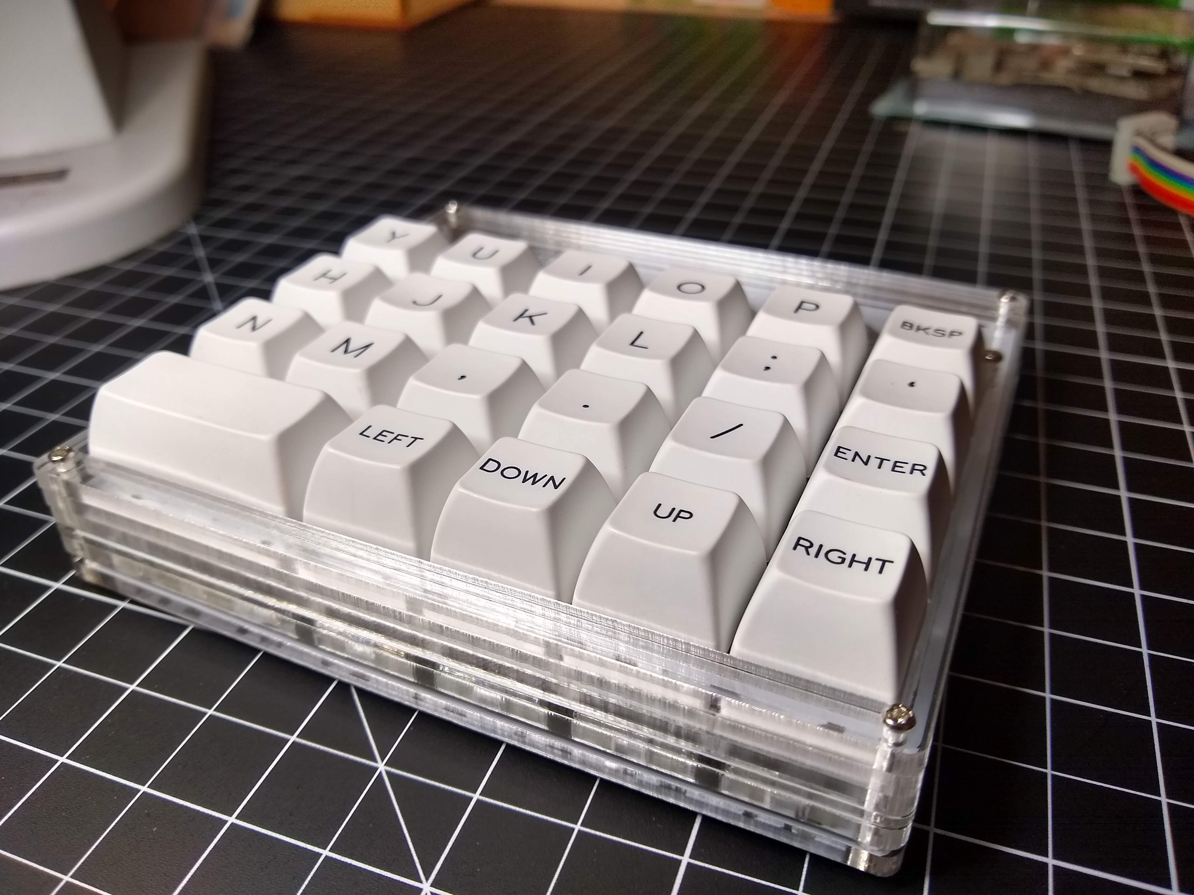 Houndstooth Split Plaid/RoMac style keyboard kits and PCBs (Complete) image 6