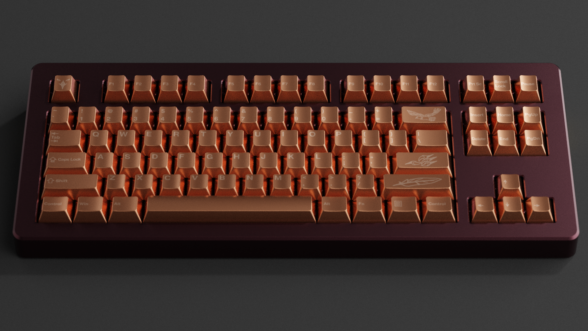 Awekeys Metal Keycaps Set | The Copper Eagle image 9