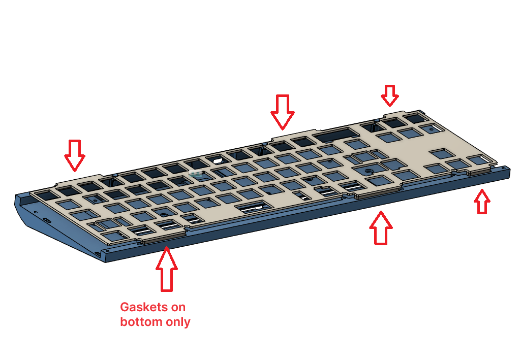 Cerberus FRL TKL Keyboard - With Glowing Eyes! image 3