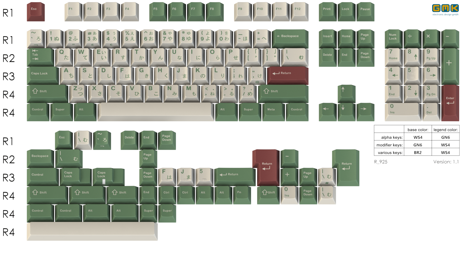 GMK Camping r2 (shipped)