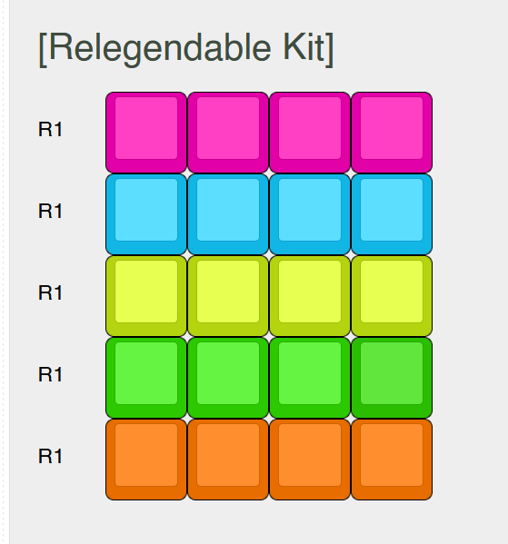GMK CYL Highlight (Hi Licht) | Colours down to 5, novelty kit draft image 18