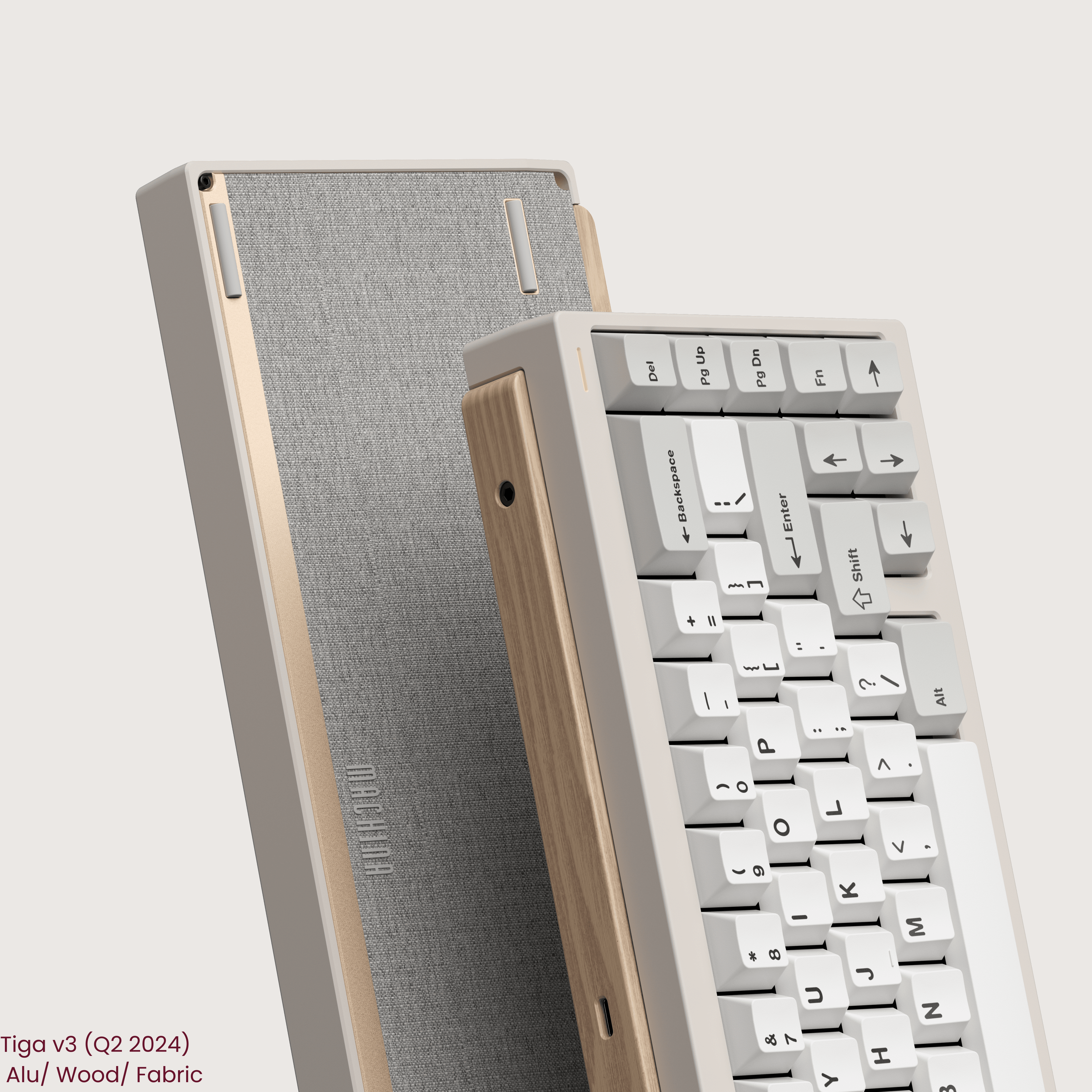 Tiga by Machina ||| Wireless HG board with wood, fabric and more image 2