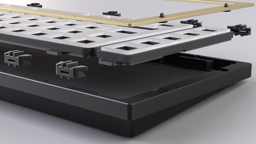 DR-70F Keyboard,70%+5% keyboard can be rotated and switched. image 5