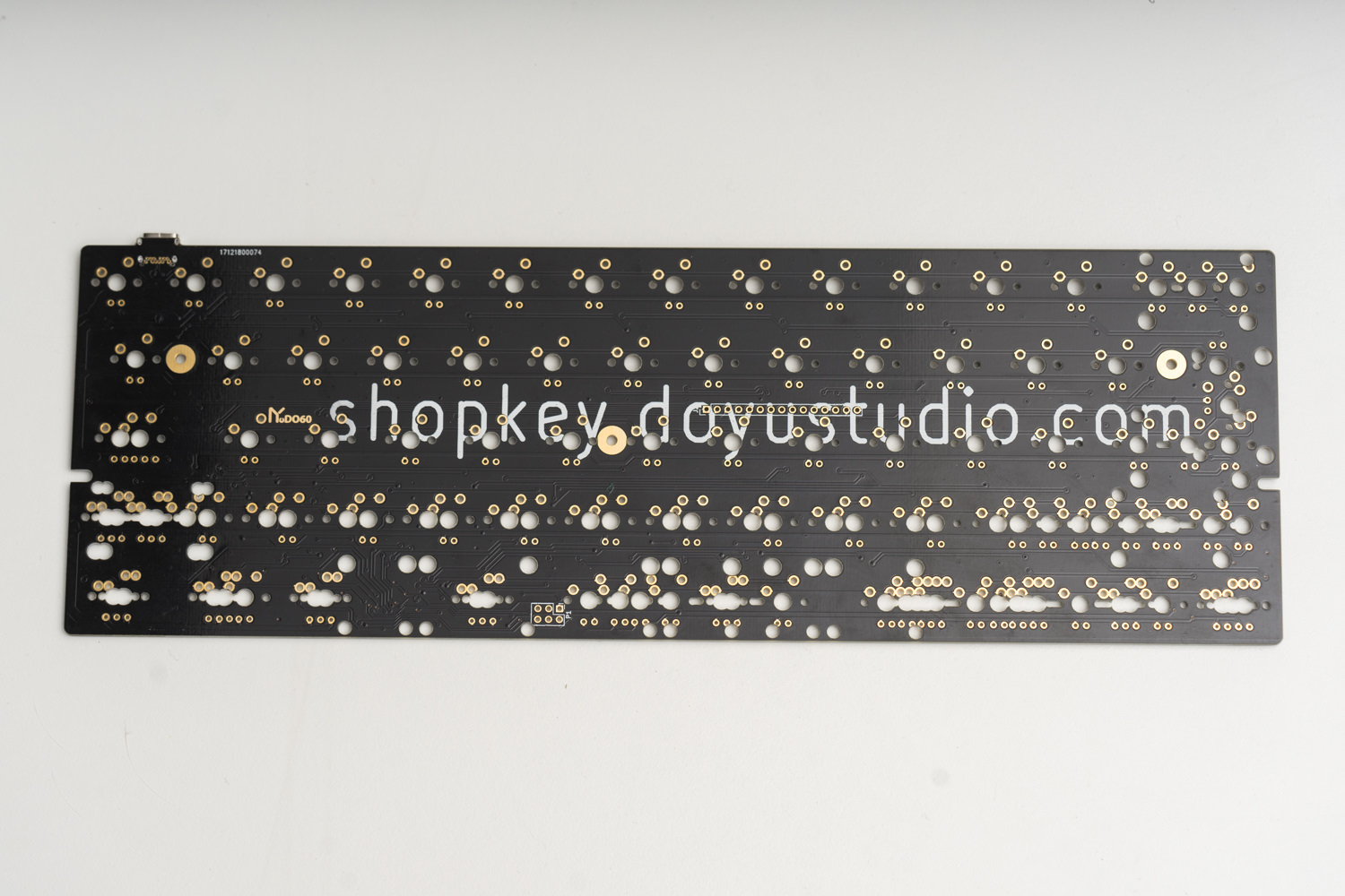 DO60 60% PCB RGB Underglow w/ Split Spacebar & Arrows image 3
