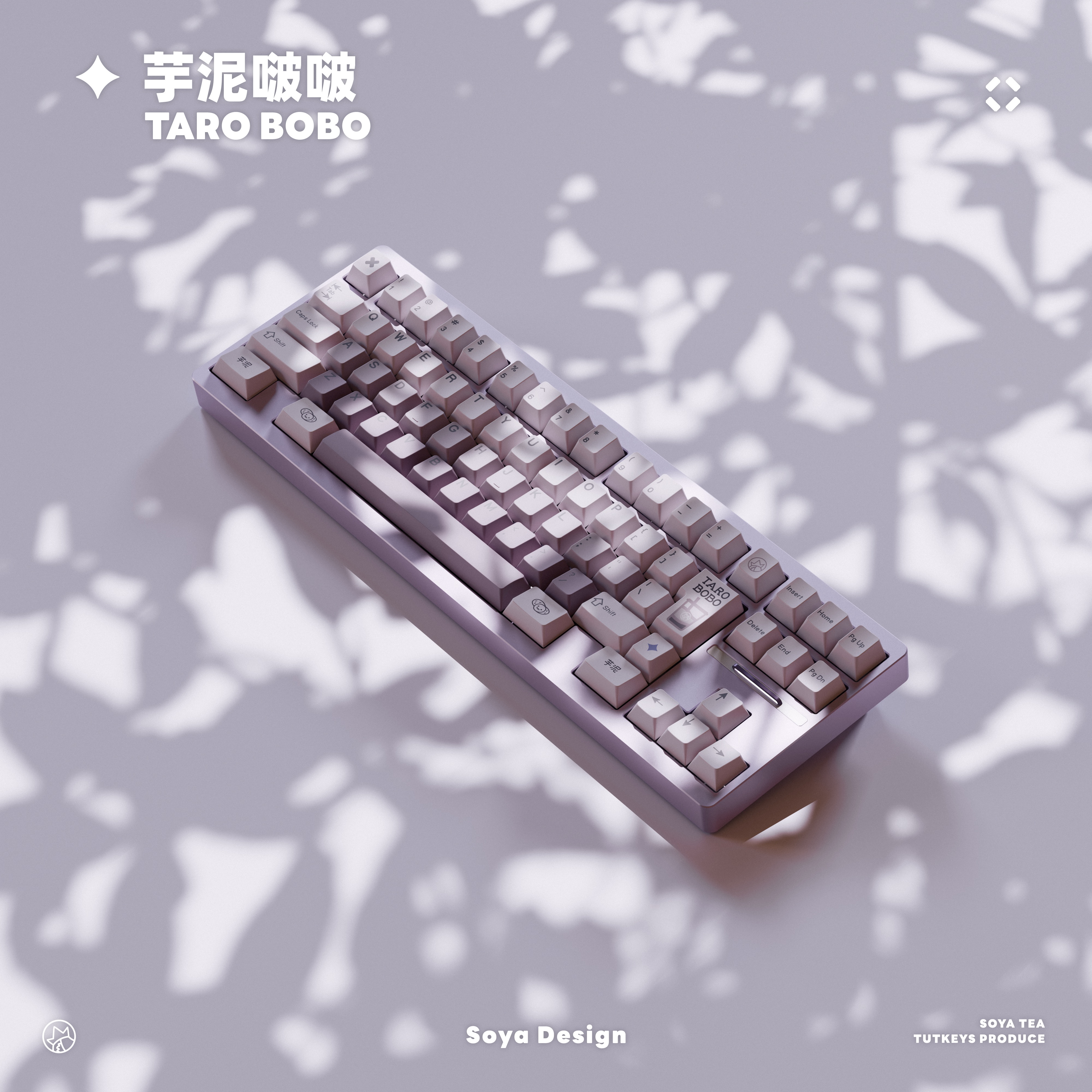 TUTKEYS Taro Bobo Keycaps image 5