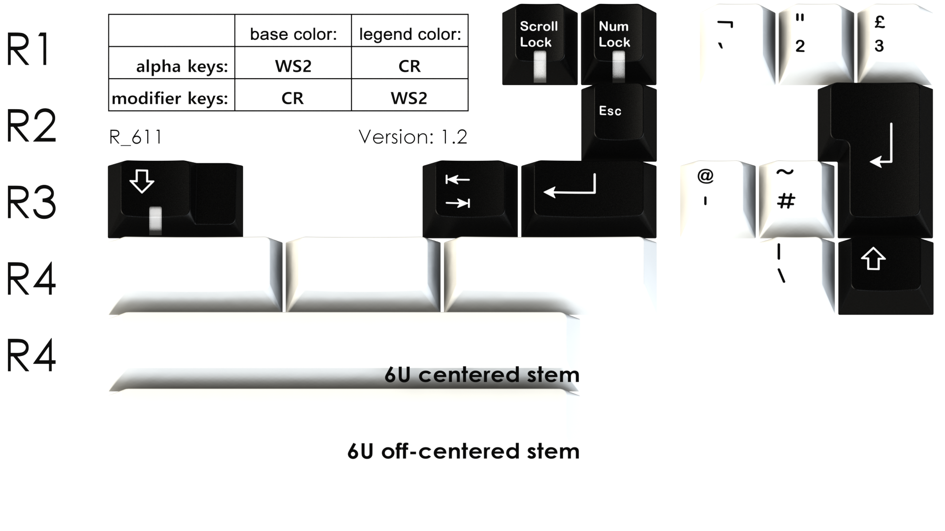 GMK Monochrome image 3