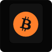 IC - Bitcoin (BTC) symbol Cherry MX key cap