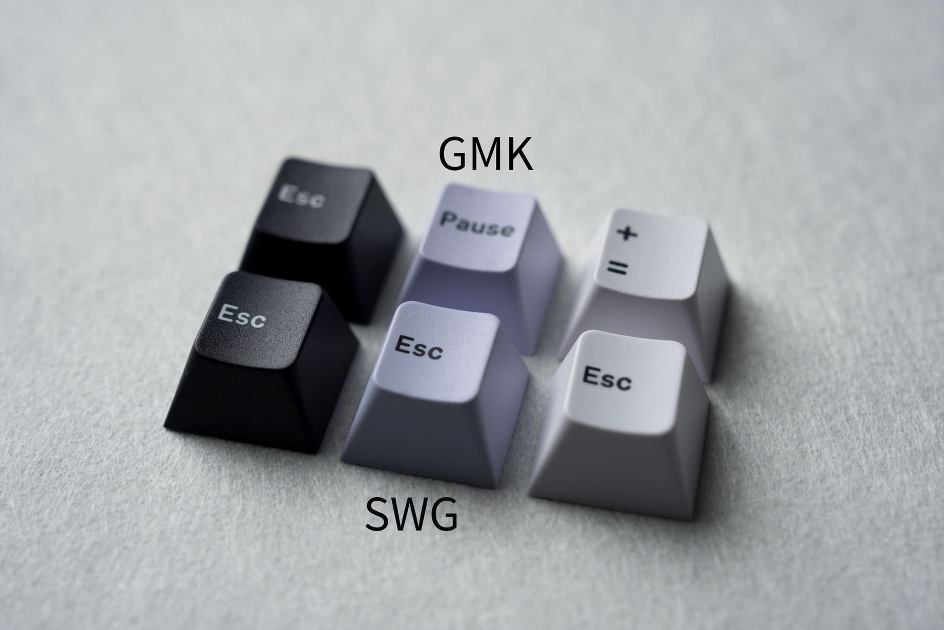 SWG vs GMK colors