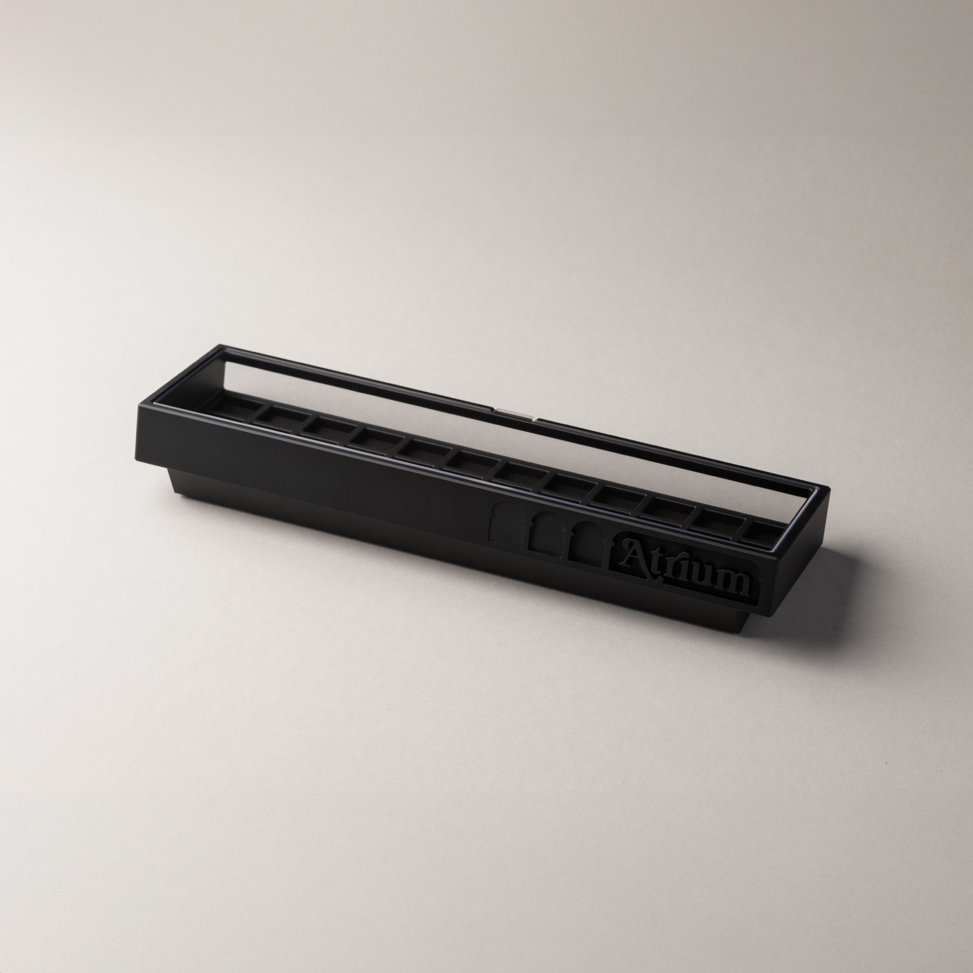 Atrium: A premium, multiple window artisan keycap display box image 8